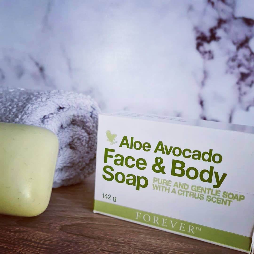 صابون صورت و بدن آووکادو | avocado face body soap